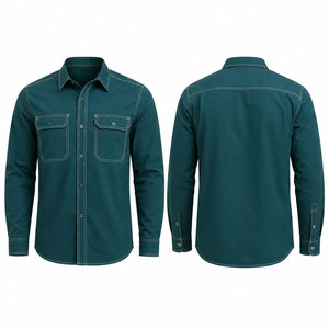 NFPA 2112 CAT2 CE Certified Quick Dry Fire Retardant Plaid Print Safety <b>Welding</b> FR Work <b>Shirt</b> - Product Image 1