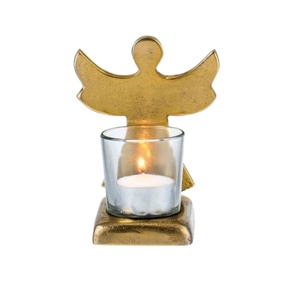 Base décorative en bois avec éléphant plaqué argent, ornement pour cadeau, décoration de Noël, décoration de bureau, idéal pour offrir - Product Image 5