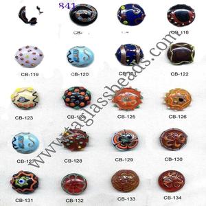 Cristal de nature lâche coloré de forme ovale personnalisable de 10mm pour la fabrication de bijoux et le travail au chalumeau! - Product Image 1