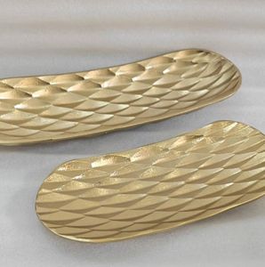 Bandeja de Latón Hecha a Mano con Diseño Tradicional, Plato de Servicio de Lujo para Mesa de Comedor, Decoración del Hogar, Hostelería - Product Image 3