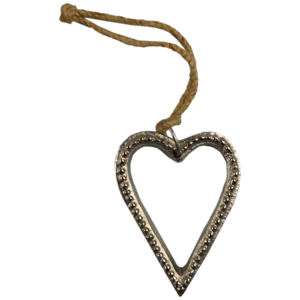 Decorative Hanging Plated Finishing Heart Design With Solid Metal Home Decor <b>Christmas</b> <b>Tree</b> Decor for Hanging Design - Product Image 4