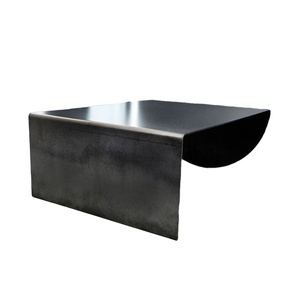 Vintage Modern Black Steel Coffee <b>Table</b> for Kitchenware Office Home Restaurant Living Room Garden Decoration Made in India 2023 - Product Image 1