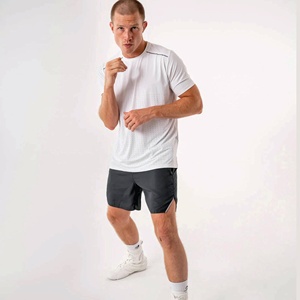 Summer Solid High Quality Men Casual T-Shirt Short Sleeve Stone Wash <b>Black</b> T Shirt Cotton Hip Hop Streetwear T-Shirt - Product Image 3