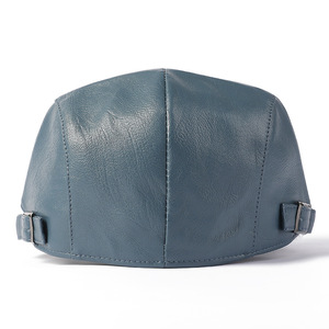 Casquette en cuir pour la marche en extérieur, style Ivy, avec logo personnalisé OEM, fermeture réglable, absorbant la transpiration, pour le sport quotidien, jeunes et adultes - Product Image 5