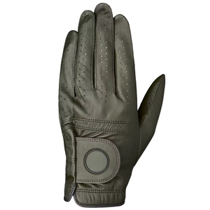GEO BROTHERS Gant de golf en cuir véritable pour main gauche, antidérapant, respirant, fermeture à enfiler, unisexe, sport - Product Image 1
