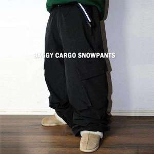 Waterproof Windproof Breathable Unisex Plus Size Ski Pants Baggy Snowboarding Cargo Trousers Winter Outdoor Thermal Insulated - Product Image 6