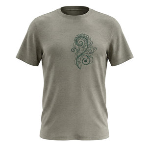 Camiseta Bordada para Hombre, Diseño Moderno, Color Personalizado, 100% Algodón, Alta Calidad, Uso Casual, Secado Rápido, Transpirable, Manga Corta - Product Image 1