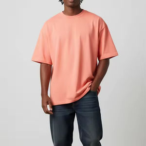 Camiseta de Hombre Extra Grande, 100% Algodón Premium, Estilo Chino, Personalizada con Impresión, Ropa de Marca Personalizada, OEM ODM - Product Image 1