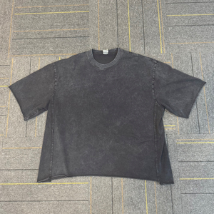 T-shirt Homme Oversize Personnalisé à Manches Courtes, 100% Coton 200gsm, Respirant, Séchage Rapide, Écologique, Haute Qualité, Vente en Gros - Product Image 3