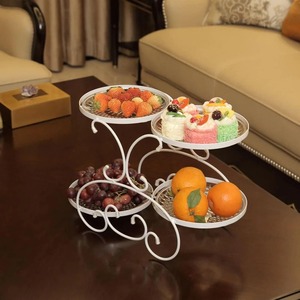 Soporte de Pastel de Metal Dorado de 3 Niveles, Exhibidor de Postres Multicapa, Reutilizable, Redondo, para Servir Bocadillos en Fiestas de Té y Banquetes - Product Image 3