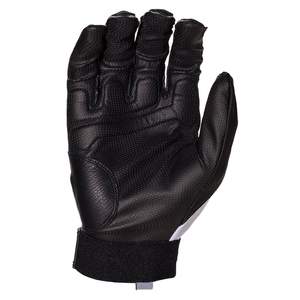 Best Selling Synthetic Goat Leather Baseball Batting Gloves Adult Training-Durable Lightweight Extra Long Wrist Strap <b>Snap</b> - Product Image 3