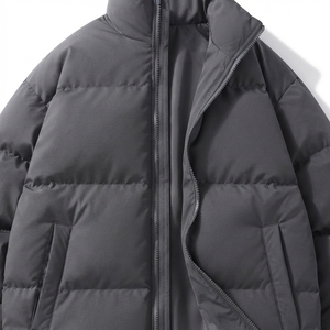 Men's Thick Warm Quilted <b>Jacket</b> Private Label Manufacturer - Product Image 5