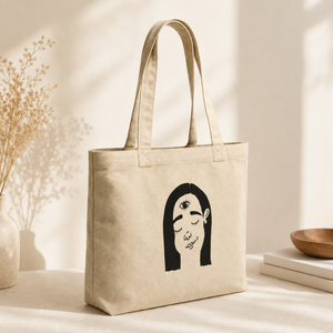 Custom Logo Canvas Tote <b>Bag</b> | Durable Reusable Eco Friendly Shopping <b>Bag</b> | Perfect for Daily Use Promotions And Multiple <b>Sizes</b> - Product Image 2