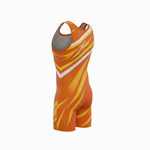 Singlet de MMA en polyester et élasthanne, sublimation, extensible, singlet de lutte, vêtements de sport très vendus, singlet de sport, débardeur de gym, 2026 OEM - Product Image 1