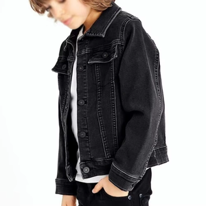 OEM Customization Top Class Boys Denim <b>Jacket</b> Fashion Printing Children Cool Jean <b>Jackets</b> for Toddler Kids - Product Image 6