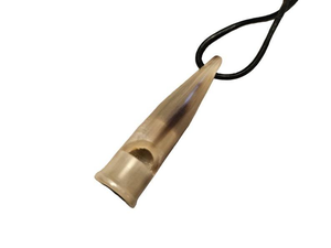 นกหวีดกีฬาทำมือสีดำ ปรับแต่งได้ คุณภาพสูง ทำจากกระดูกควาย สีดำสุดฮิต - Product Image 4