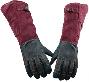 Impact Protection <b>Heat</b> Resistance Welding Leather Gloves Heavy Duty Fireproof Welders Safety Gloves Europe Market 2026 - Product Image 6