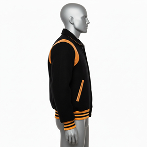 Wholesale Custom Letterman Varsity <b>Jacket</b> for Men-Winter <b>Waterproof</b> <b>Plus</b> <b>Size</b> Woolen Fabric with Custom Color & Logo Options - Product Image 3