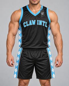 Uniforme de Baloncesto Transpirable de Poliéster Personalizado, Económico, de Alta Calidad, Nuevo Diseño, Unisex para Adultos, con Logotipo Personalizado e Impresión Digital - Product Image 1