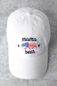 Gorras de Béisbol Americanas Mama Bear 100% Algodón OEM Vietnam, Gorras de Golf Comunes, Diseño de Logotipo Personalizado, Gorras de Papá para el Día de la Madre - Product Image 5