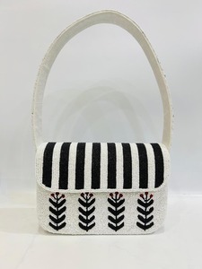 กระเป๋าถืองานปักลูกปัดฝ้ายสุดหรู สีสันคลาสสิกหลากหลาย ดีไซน์ปรับแต่งได้ สำหรับงานมาร์ดิกราส์ รุ่นใหม่ล่าสุด - Product Image 4