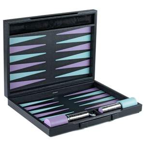 Jeu de Backgammon de Luxe Personnalisé avec Logo, Étui de Voyage, Jeu de Société Stratégique Éducatif Premium pour le Divertissement Familial - Product Image 2