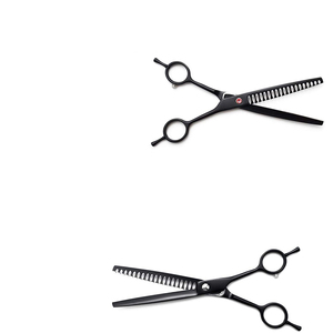 Ciseaux de barbier professionnels en acier inoxydable, lame courbée, pour droitiers, pour coiffeurs professionnels. - Product Image 4