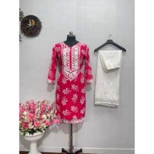 Conjunto de Top Plazzo para mujer con estampado digital elegante - Product Image 3