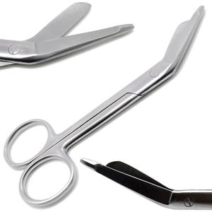 Bandage Scissors 5.5" Lister Surgical Medical Nurse Premium Heavy Surgical Instrument Forceps By <b>Blush</b> Surgical - Product Image 5