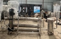 Système de traitement de l'eau par osmose inverse industrielle avec PLC et réservoir sous pression 10000L/heure