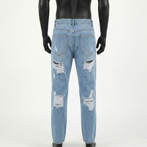 Jeans de Mezclilla Personalizados para Hombre, Jeans Holgados de Alta Calidad, Estilo Hip Hop, Pantalones Holgados para Hombre 2026 - Product Image 3