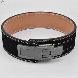 High Quality Leather Weightlifting <b>Belt</b> for Gym <b>Exercise</b> Bodybuilding Fitness Training Equipment - Product Image 4