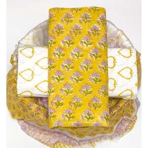 Tela de Algodón Estampada, Material de Algodón Puro Suave para Confección de Kurtis, Ropa Ligera y Transpirable para Verano, Tela con Estampado Floral - Product Image 4