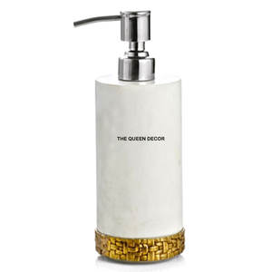 Hand-Hammered Stainless Steel <b>Soap</b> Dispenser Shiny Finished for Hotel Office Bathroom Decoration for Elegant Bathroom <b>Sets</b> - Product Image 4