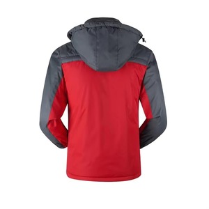 <b>Men</b> <b>Winter</b> <b>Jacket</b> Fleece Lined Thermal <b>Waterproof</b> Windproof Hooded Softshell Outdoor Coat Black Green Blue Red Custom Logo OEM - Product Image 4