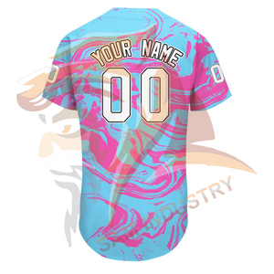 Maillot de baseball sur mesure de haute qualité pour adultes, prix raisonnable, design de logo personnalisé - Product Image 4