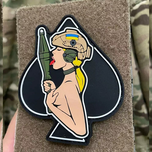Écussons PVC 3D personnalisés avec logo, étiquettes tactiques en silicone gaufré, patchs en caoutchouc souple pour vêtements, casquettes et chapeaux - Product Image 4