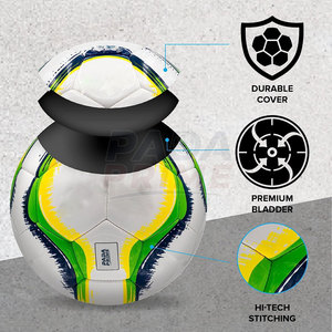 Ballon de Futsal Professionnel de Haute Qualité pour Entraînement Intérieur/Extérieur avec Revêtement Durable, Conception Écologique et Rebond Contrôlé - Product Image 2