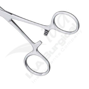 Pinza manual Backhaus para toallas, instrumento quirúrgico hospitalario con certificación ISO13485 y construcción de acero inoxidable - Product Image 6