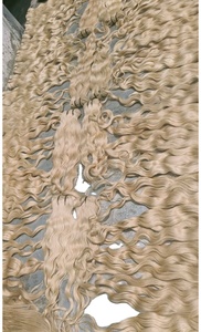 100% chưa qua chế biến tự nhiên con người duy nhất nhà tài trợ đền tóc với các loại khác nhau của sản phẩm kết cấu kích cỡ trong đa màu sắc - Product Image 2