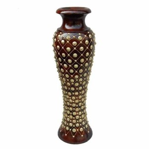 Jarrón Moderno Segmentado de Bambú Hecho a Mano al por Mayor |   Maceta Ecológica - Product Image 4