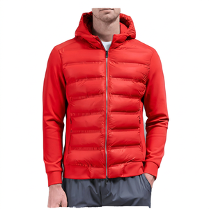 Veste d'hiver matelassée hybride pour homme, best-seller, légère, isolante, vêtement d'extérieur chaud, coupe-vent, veste décontractée - Product Image 6