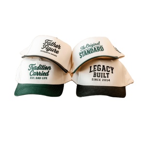 Casquette de baseball personnalisée avec logo brodé en 3D, beige marine, 6 panneaux, sergé, unisexe, décontractée, printemps-été, adulte, fabriquée au Vietnam - Product Image 4