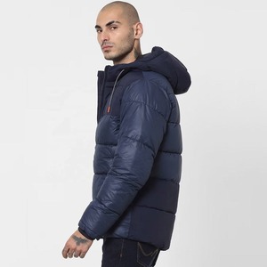 Wholesale High Quality Customized <b>Men's</b> Winter Quilted <b>Jacket</b> Stand Collar Formal Style Eco-Friendly Waterproof Windproof 100% - Product Image 2