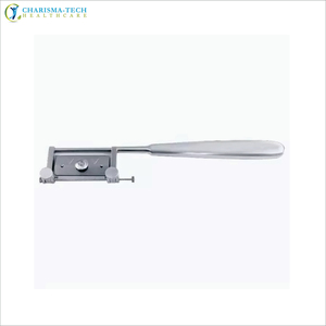 มีดผ่าผิวหนังสแตนเลสเกรดผ่าตัด CHARISMATECH Silver Skin Graft Dermatome สำหรับการตัดหนังที่มีความหนาต่างกันได้ดีที่สุด - Product Image 2