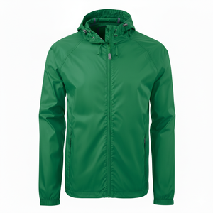 Veste de course haute performance à capuche, respirante, séchage rapide, imperméable, coupe-vent, écologique, avec logo personnalisé, OEM, modèle 2026, direct usine - Product Image 3