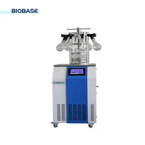 BIOBASE中国垂直凍結乾燥機BK-FD18PT 1.8L化学および生物用LCDタッチスクリーン