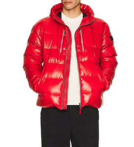 Custom Unisex Vintage <b>Waterproof</b> Breathable Windproof Eco-Friendly Quick Dry Puffer Jacket Winter Solid Standard Thickness Front - Product Image 1