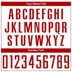 Maillot de football personnalisé blanc et rouge par sublimation, respirant, séchage rapide, pour matchs et entraînements d'équipe, tenue de sport homme/femme - Product Image 6