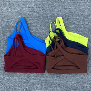 <b>Lime</b> <b>Green</b> Sports Bra Set High Waisted <b>Shorts</b> Seamless Yoga Workout Activewear Racerback Padded Breathable Quick Dry - Product Image 3
